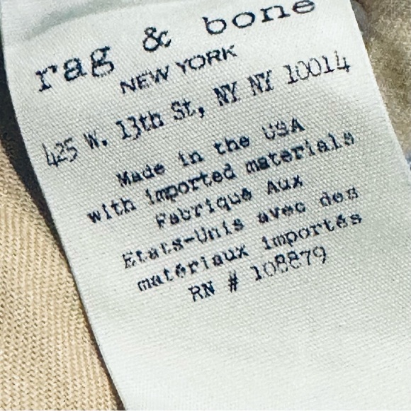 💙 RAG & BONE Bonnie High-Rise Skinny Jeans | Women's 28 | Authentic NYC Denim💙 - Picture 4 of 9